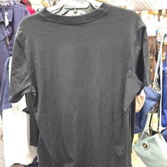 NWT Women's adidas Black Short Sleeve GN2896 Trefoil Tee Size XL - Picture 3 of 3